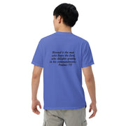 High Value Man T-Shirt (black writing)