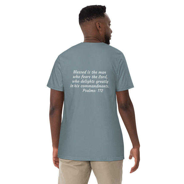 High Value Man T-Shirt (white writing)