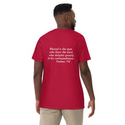 High Value Man T-Shirt (white writing)