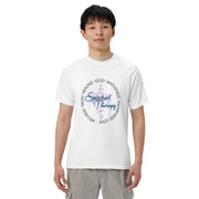 Men Spiritual Therapy T-Shirt (black writing)