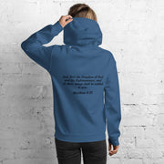 Women Kingdom Verified Hoodie (Scripture in black)