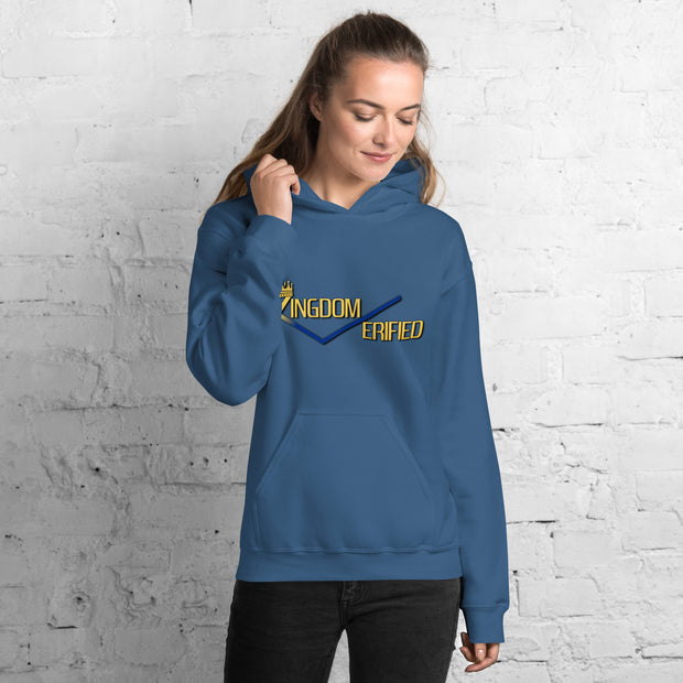 Women Kingdom Verified Hoodie (Scripture in black)