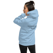 High Value Woman Hoodie (black writing)