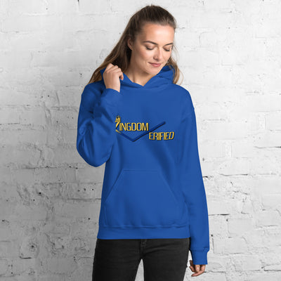 Women Kingdom Verified Hoodie (Scripture in black)