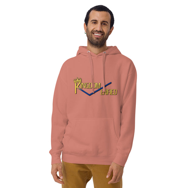 Men Kingdom Verified Hoodie (Scripture in white)