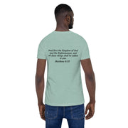 Men Kingdom Verified T-Shirt (Scripture in black)