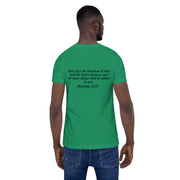 Men Kingdom Verified T-Shirt (Scripture in black)