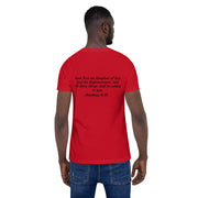 Men Kingdom Verified T-Shirt (Scripture in black)