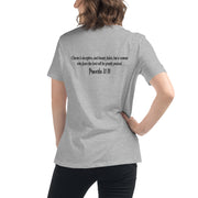 High Value Woman T-Shirt (black writing)