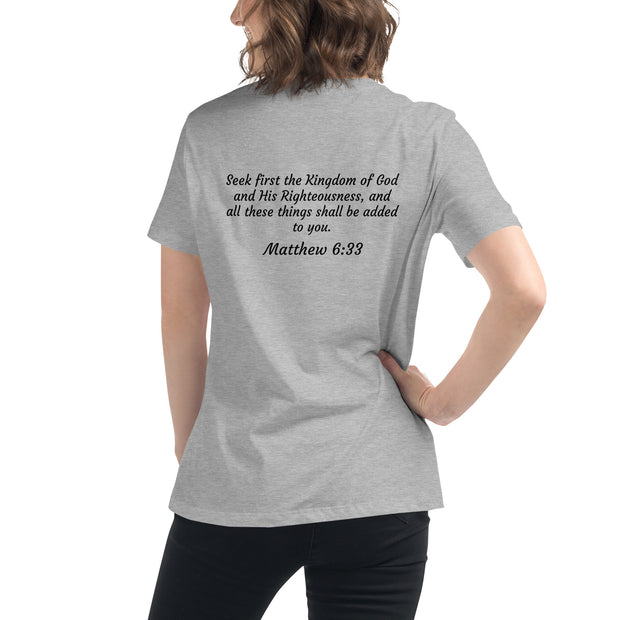 Kingdom Verified T-Shirt (Scripture in black)