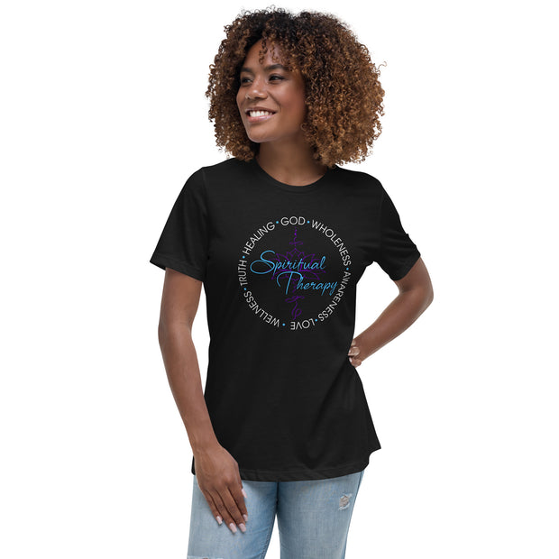 Spiritual Therapy T-Shirt (white writing)