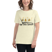 High Value Woman T-Shirt (black writing)