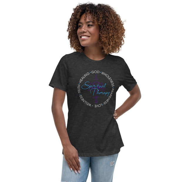 Spiritual Therapy T-Shirt (white writing)