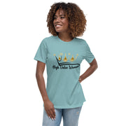 High Value Woman T-Shirt (black writing)