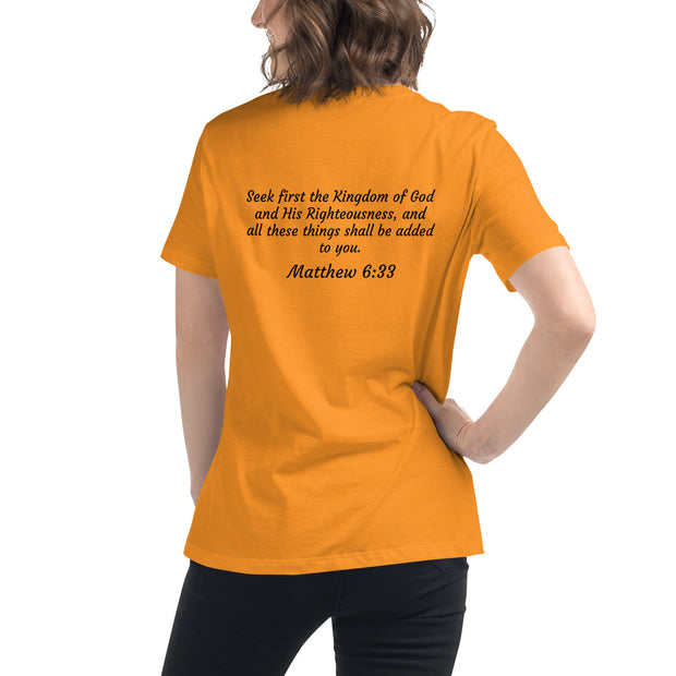 Kingdom Verified T-Shirt (Scripture in black)