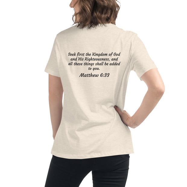 Kingdom Verified T-Shirt (Scripture in black)