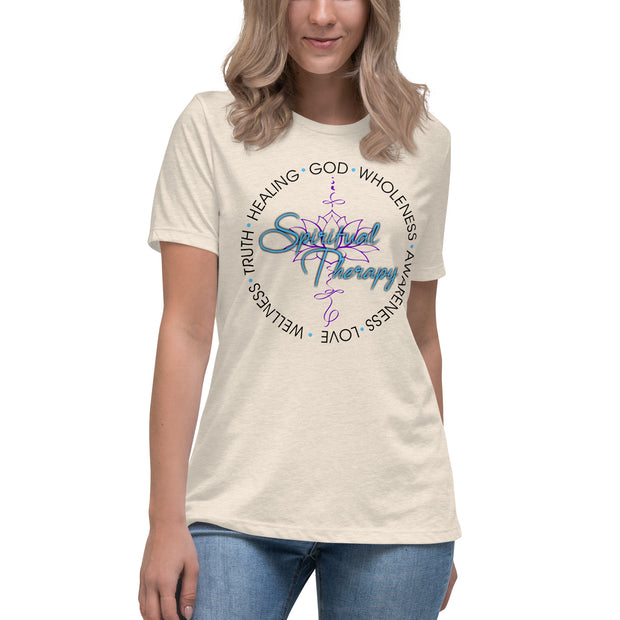 Spiritual Therapy T-Shirt (black writing)