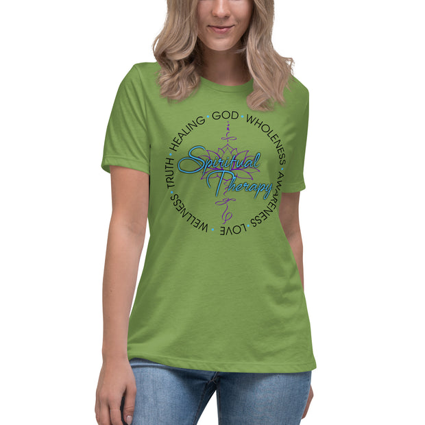 Spiritual Therapy T-Shirt (black writing)