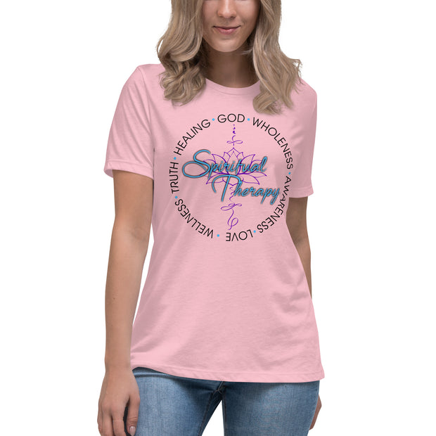 Spiritual Therapy T-Shirt (black writing)