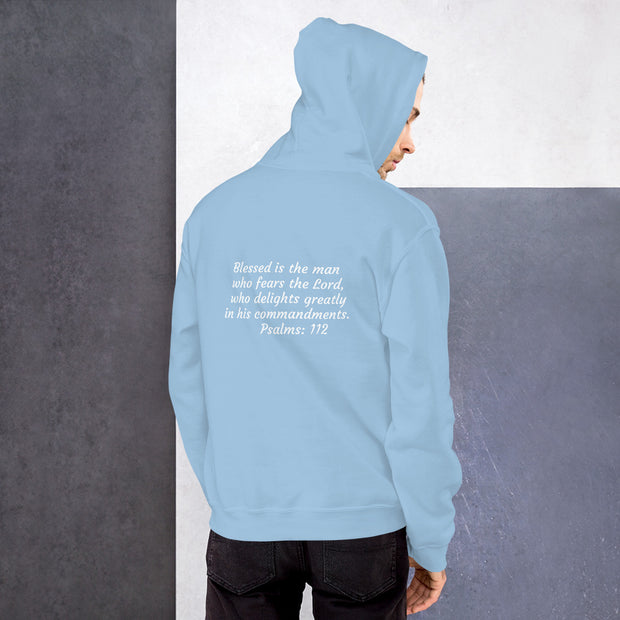 High Value Man Hoodie (white writing)