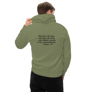 High Value Man Hoodie (black writing)