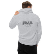 High Value Man Hoodie (black writing)