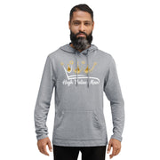 High Value Man  Lightweight Hoodie (white writing)