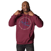 Men Spiritual Therapy Hoodie (white writing)