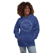 Women Spiritual Therapy Hoodie (white writing)